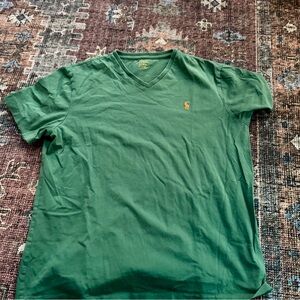 Ralph Lauren Green V-Neck T-Shirt